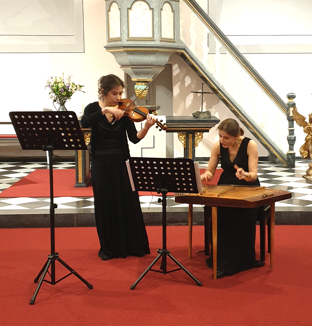 Konzert zur Passion 24.3.24 Dmitrieva Kurukalka klein